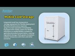 Chambre froide portable de 20 m³ | Glacière mobile Plug & Play